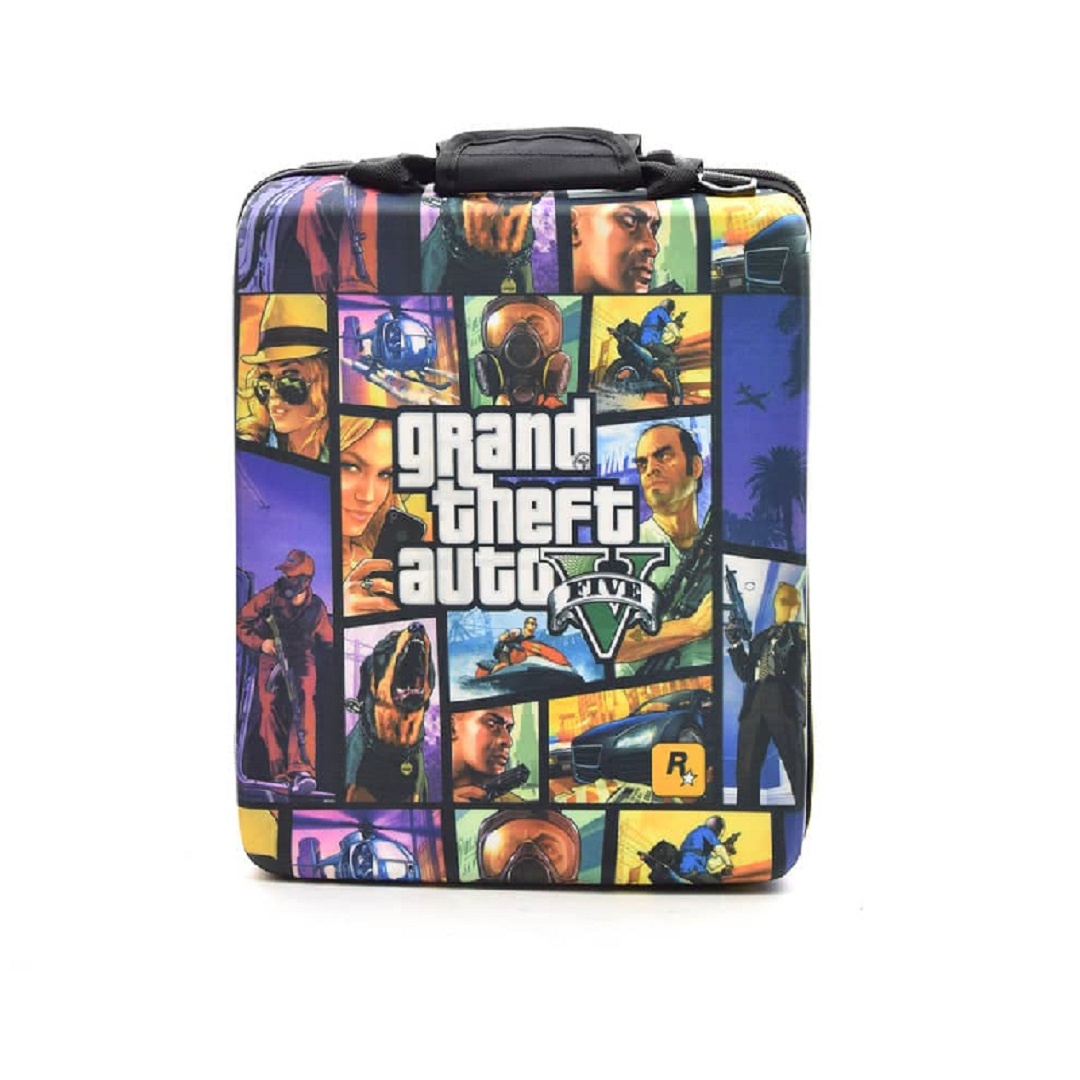 کیف حمل پلی استیشن 4 Pro طرح GTA
