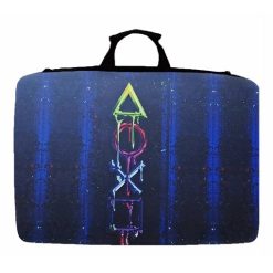 کیف حمل کنسول ps4 fat slim pro طرح PlayStation Symbols