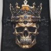 کاور گردو غبار ps5 fat va slim طرح Skull King