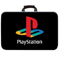 کیف حمل کنسول ps4 fat slim pro طرح playstation