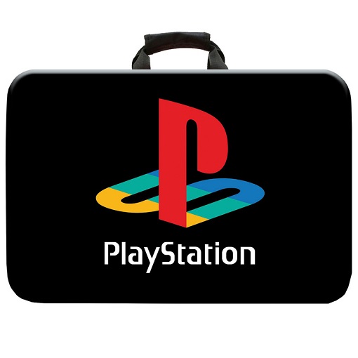 کیف حمل کنسول ps4 fat slim pro طرح playstation