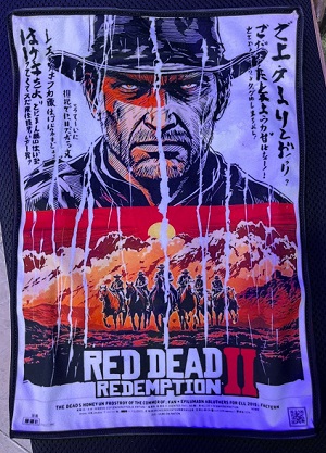 کاور گردو غبار ps5 fat va slim طرح Red Dead Redemption 2