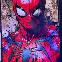 کاور گردو غبار ps5 fat va slim طرح Spider-Man