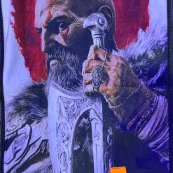کاور گردو غبار ps5 fat va slim طرح Kratos God of War