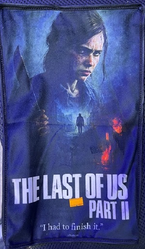 کاور گردو غبار ps5 fat va slim طرحThe Last of Us Part II