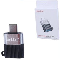 تبدیل USB OTG به تایپ سی ارلدام ET-OT108C