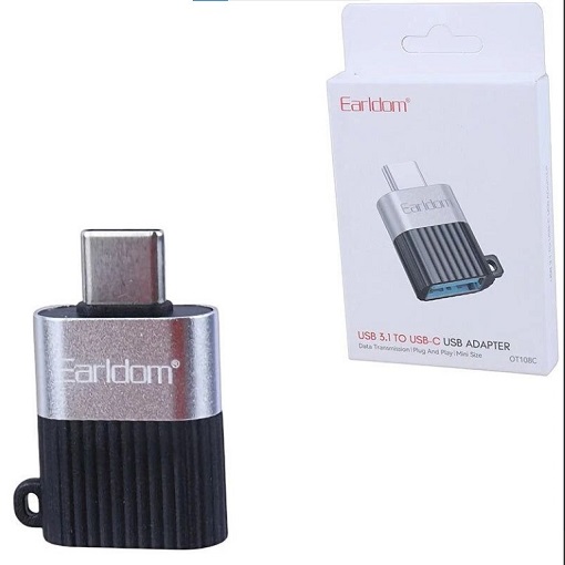 تبدیل USB OTG به تایپ سی ارلدام ET-OT108C