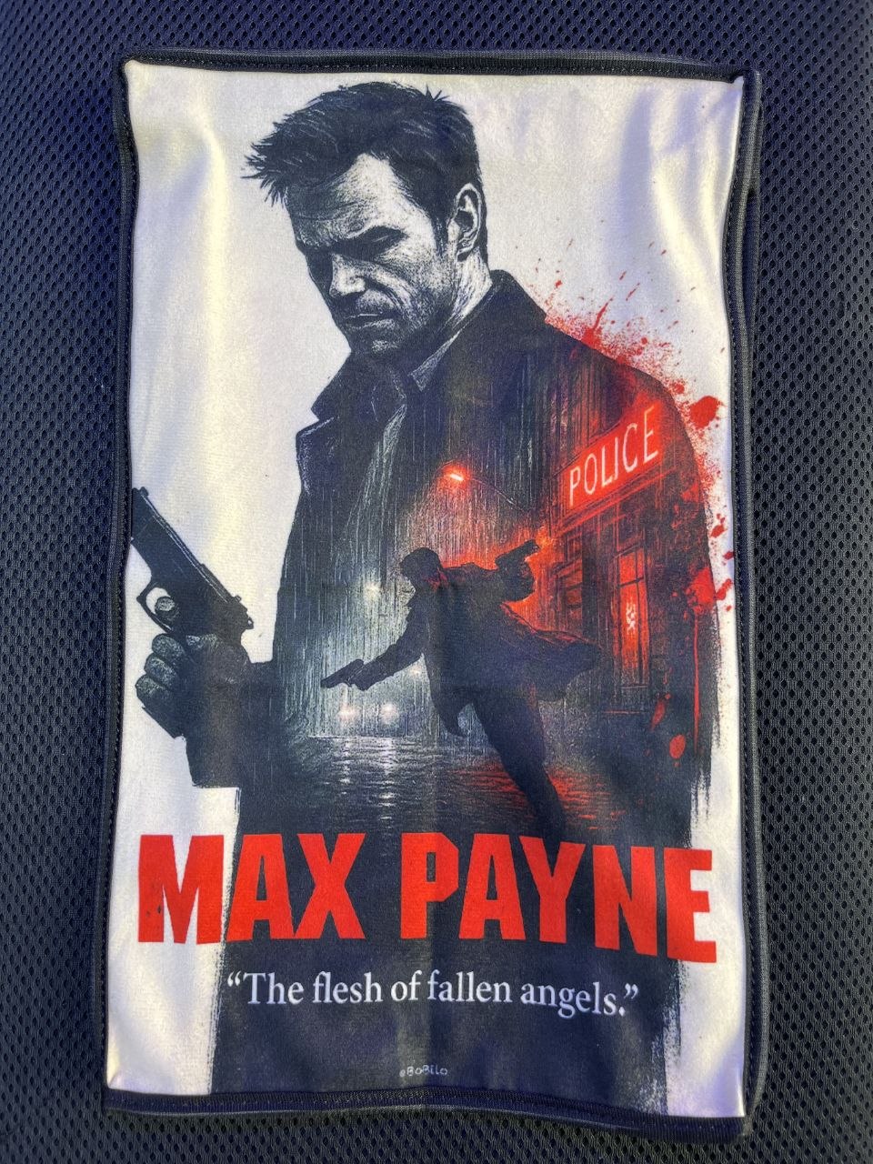 روکش گرد و غبار PS5 Slim طرح Max payne