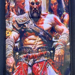 کاور گرد و غبار PS5 Fat طرح God of war