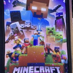 کاور گرد و غبار PS5 Fat طرح Minecraft